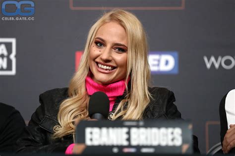 ebaine bridges leaked|Boxing 2022: Ebanie Bridges nude photo post wiped from。